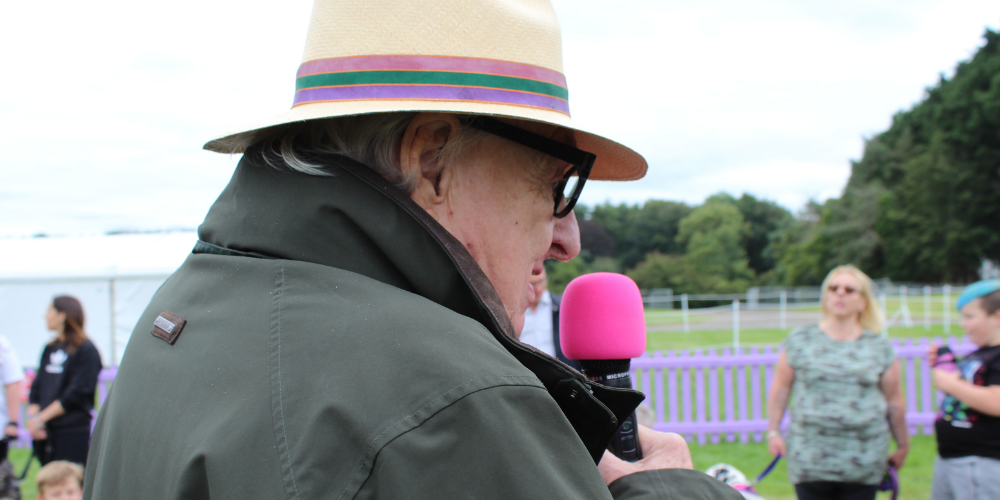 A picture of Henry Bloefeld OBE at The Petsure Games