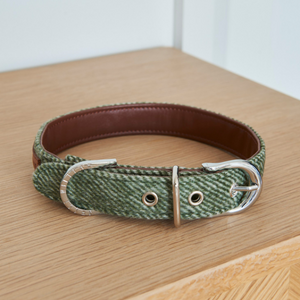 A picture of Sweet William Tweed Dog Collar