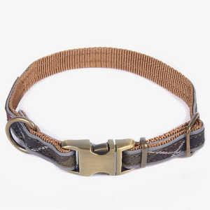 A picture of Barbour Reflective Tartan Dog Collar