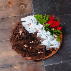 A picture of Rosewood Christmas Pudding Snuffle Mat at Lords & Labradors